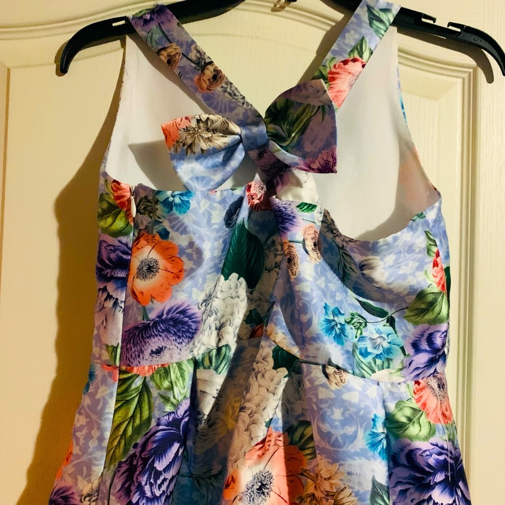 Girls Formal Floral Dress Size 16